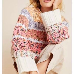 Anthropologie Crafted Sweater
